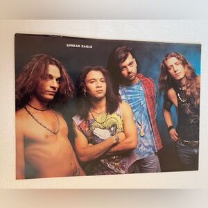 Spread Eagle Band Pinup
